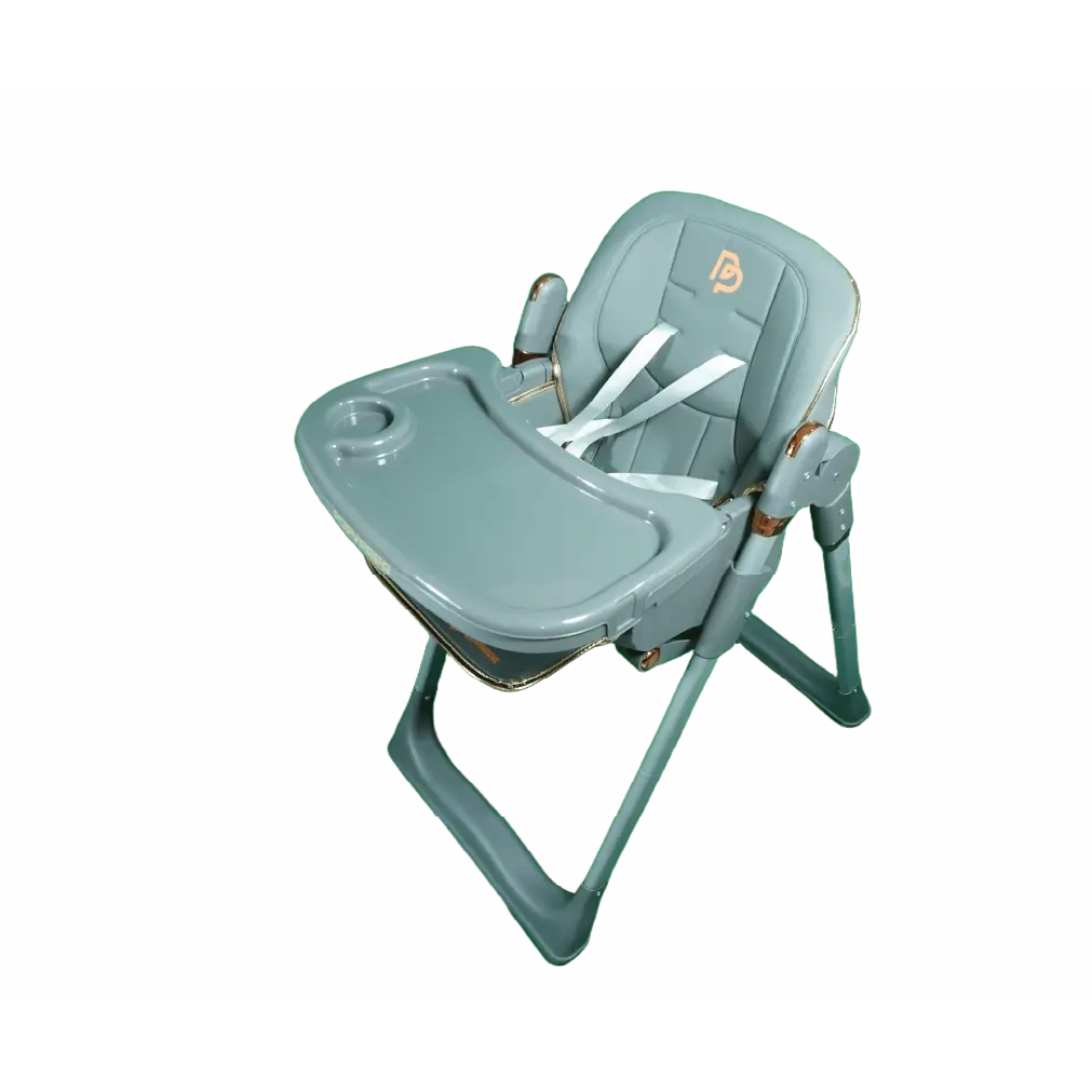 Aminsuk ComfortGrow premium baby high chair with adjustable height and safety belt