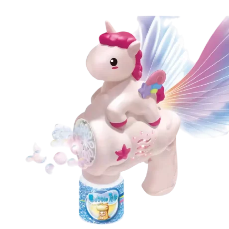Unicorn Bubble Gun Toy for Kids