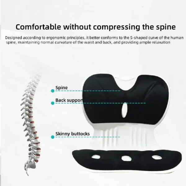 portable posture corrector chair cushion lightweight