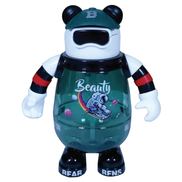 Teal Gradient Bear Bottle