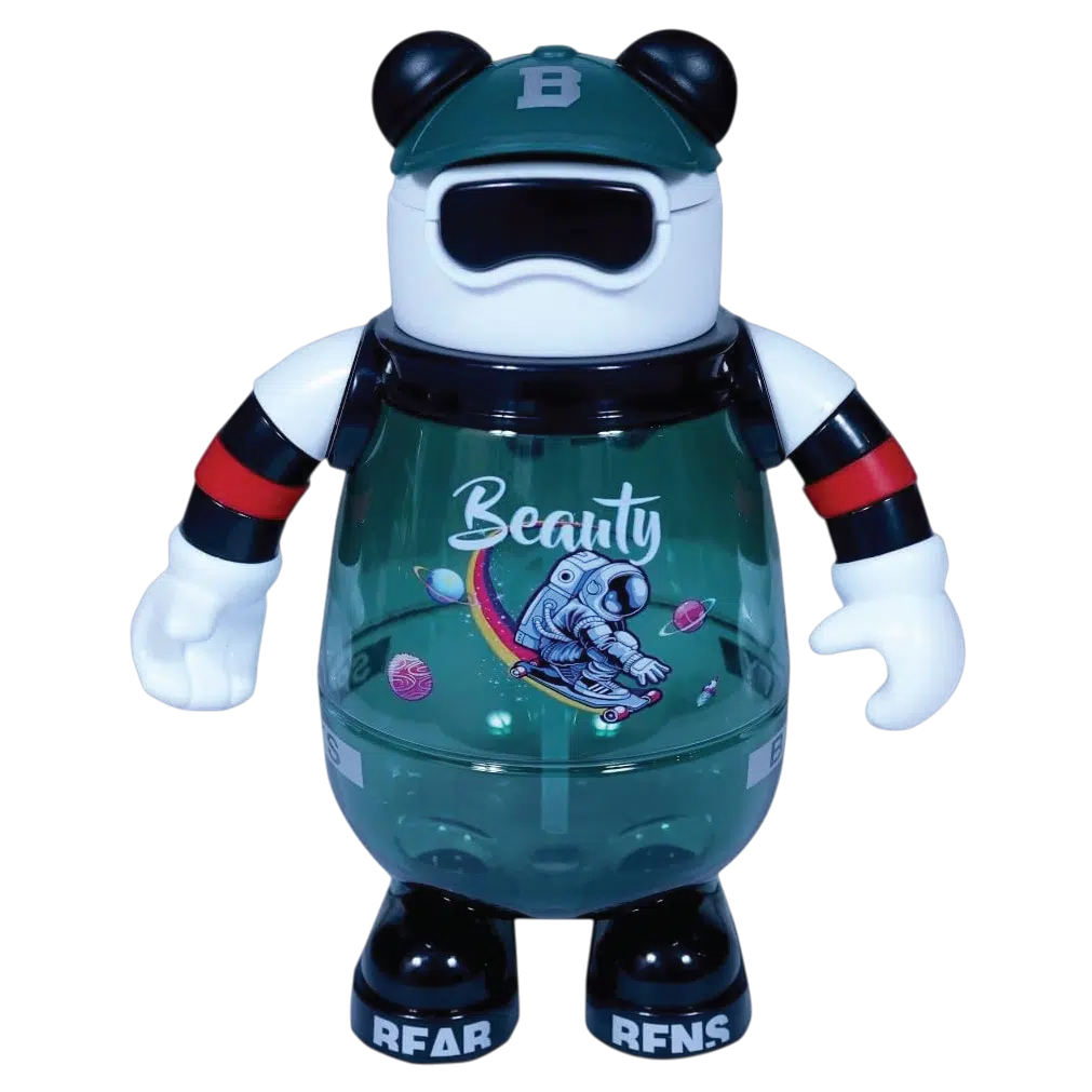 Teal Gradient Bear Bottle